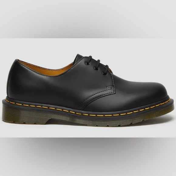 Dr. Martens Black Leather Shoes - Picture 1 of 14